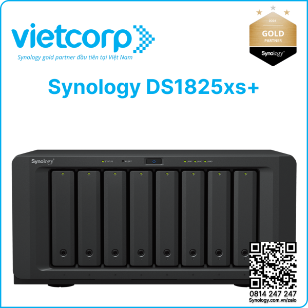 Thiết bị lưu trữ NAS Synology DS1825xs+