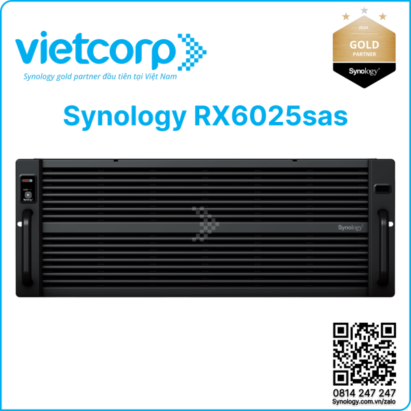 Thiết bị mở rộng NAS Synology RX6025sas