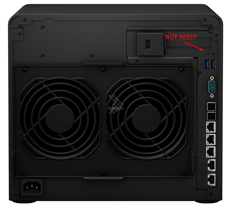 Hướng dẫn reset mật khẩu admin trên NAS Synology