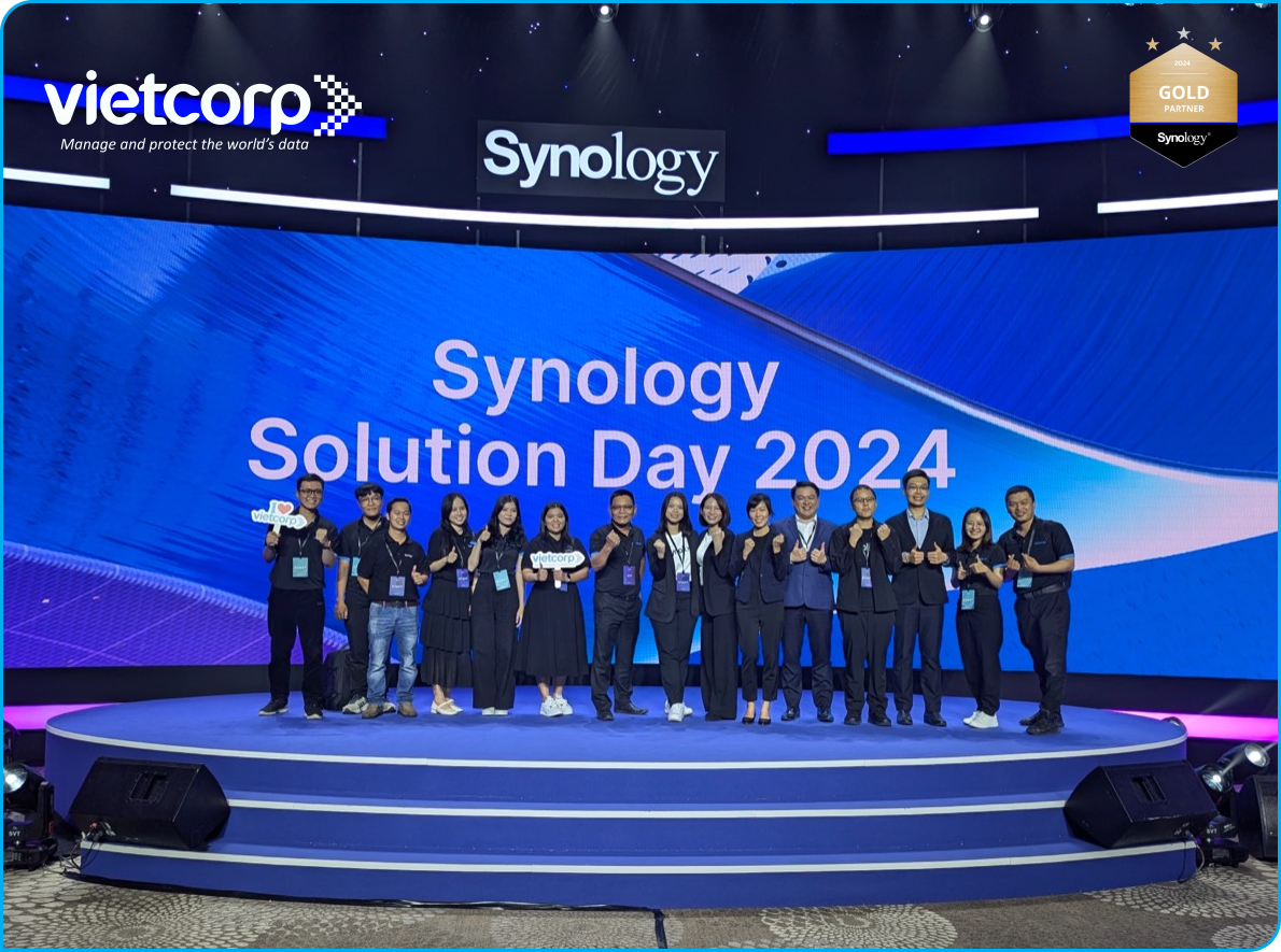 Vietcorp đồng hành cùng Synology tại Synology Solution Day 2024