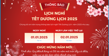 Vietcorp chúc mừng năm mới 2025